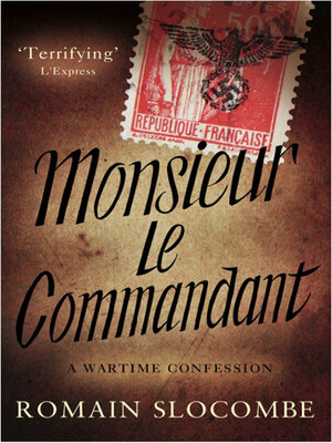 cover image of Monsieur le Commandant